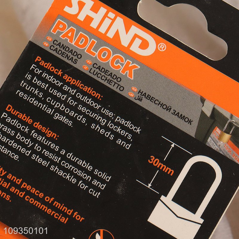 China wholesale hanging safety padlock security lock