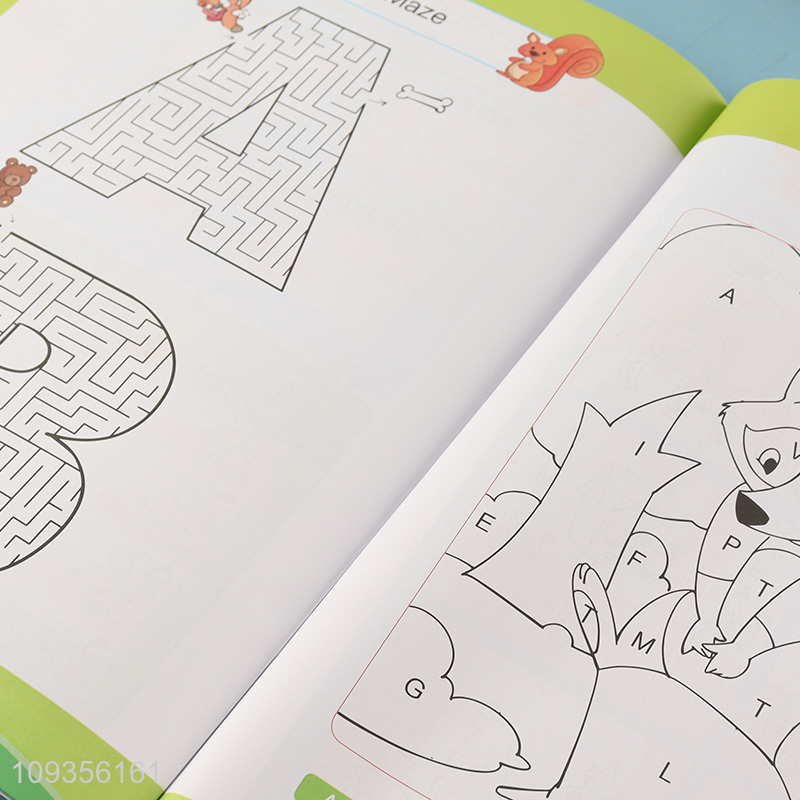 Top products 32pages children alphabet learning book