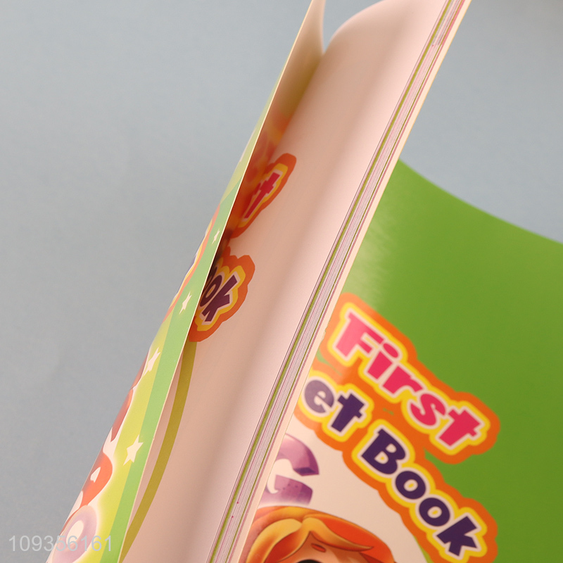 Top products 32pages children alphabet learning book