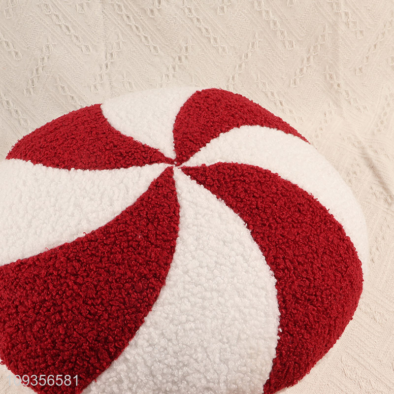 Hot products candy shape polyester throw pillow
