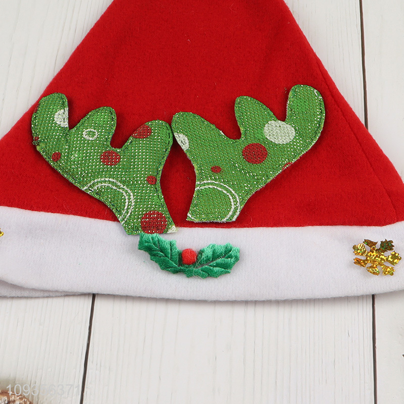 China wholesale polyester Christmas hat santa hat