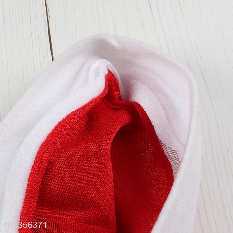 China wholesale polyester Christmas hat santa hat
