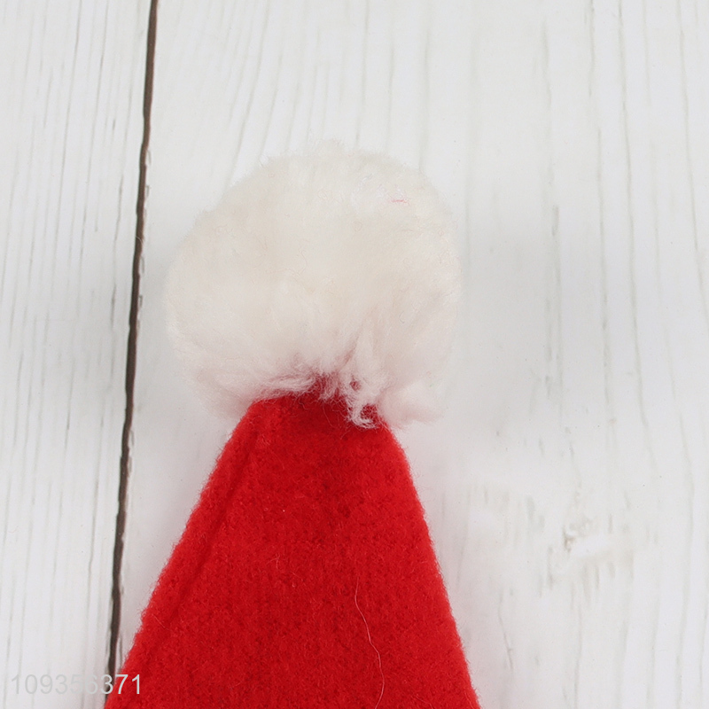 China wholesale polyester Christmas hat santa hat