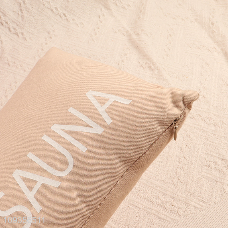 Good selling polyester sauna pillow wholesale