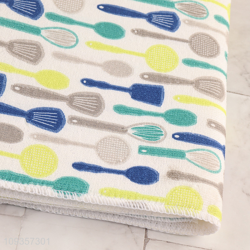Low price strong water absorption dish drying mat