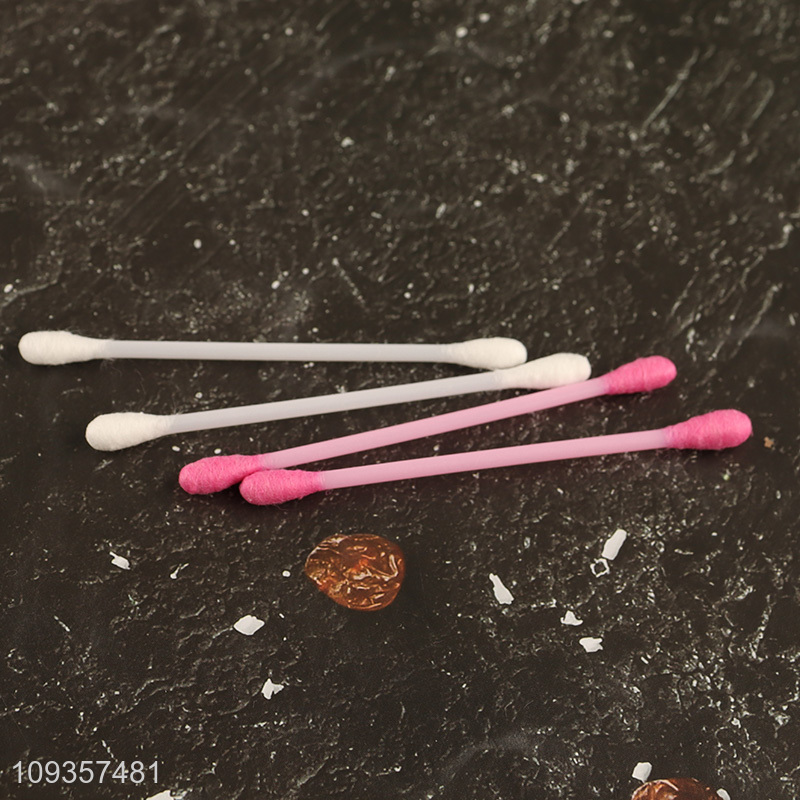Latest products   cotton swab cotton buds with plastic rod