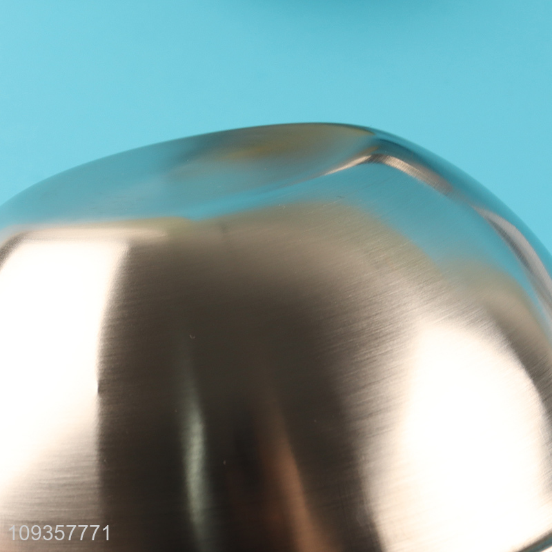 Hot selling stainless steel salad bowl for tableware