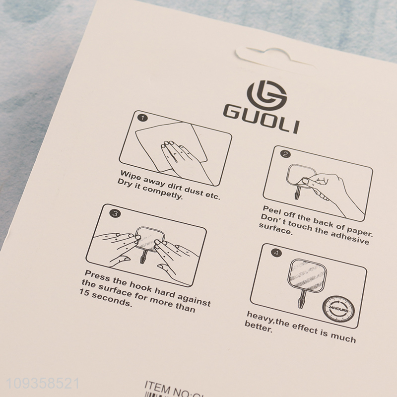 New arrival sticky hooks adhesive hooks for household