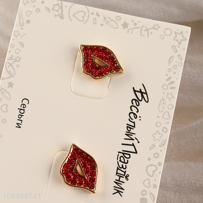 Top products lips shape fashion jewelry earrings