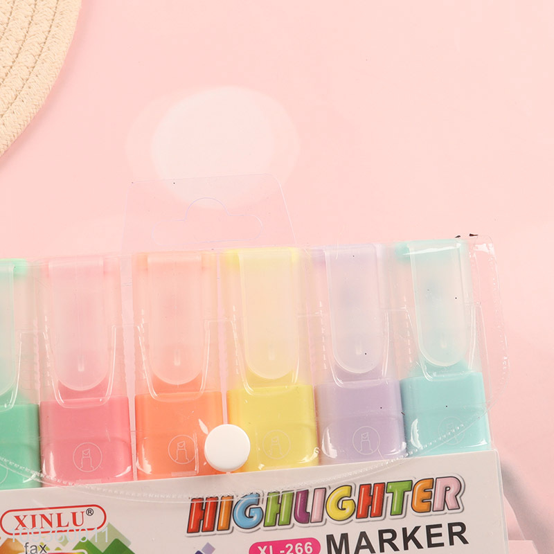 China products school office highlighter pen fluorescent pen