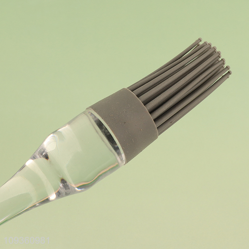 Best selling clear handle brush oil brush