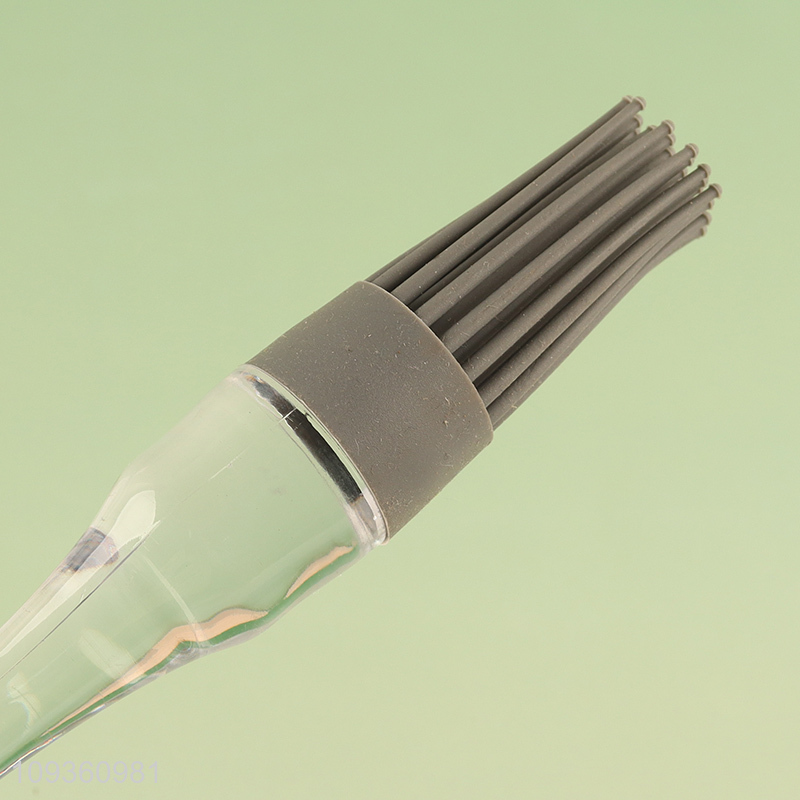 Best selling clear handle brush oil brush