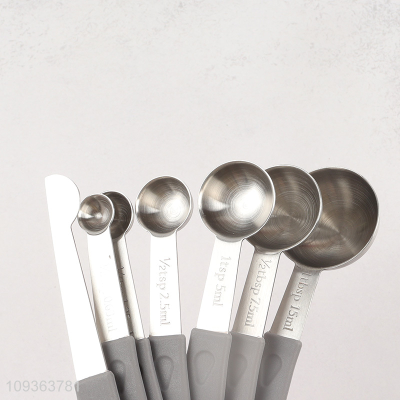 China wholesale 7-piece measuring spoons set for kitchen gadget