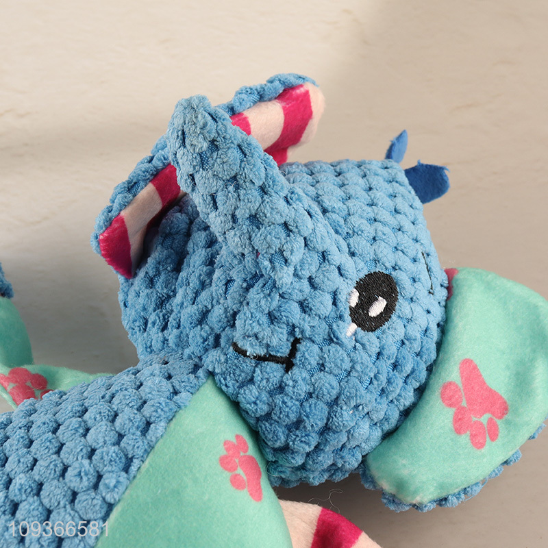 New product bite-resistant elephant shape pet teething toy