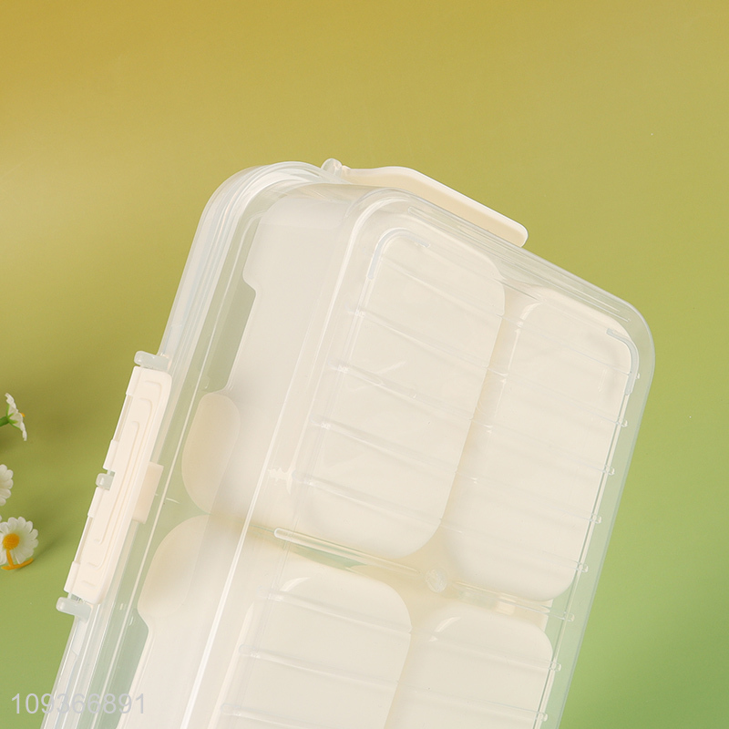 Hot sale 4compartment home kitchen sealed seasoning box