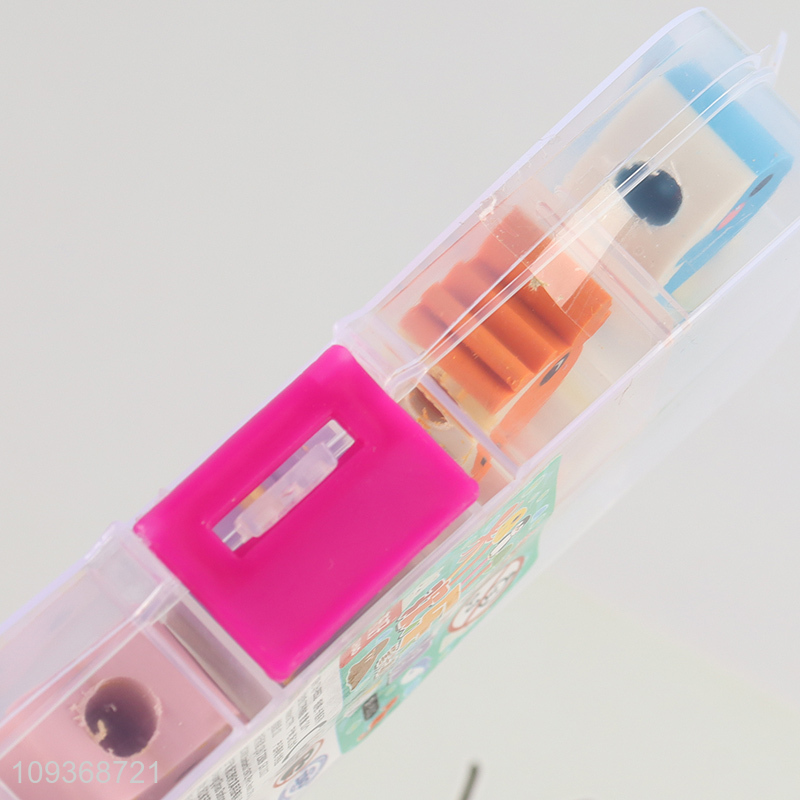 New style animal series stationery eraser for students