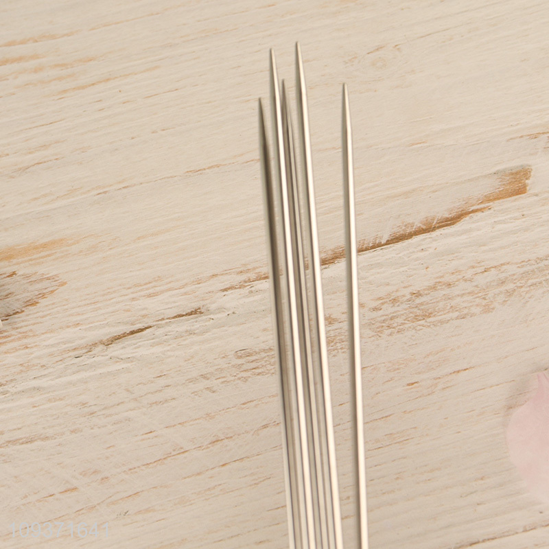 Hot selling stainless steel straight knitting needle