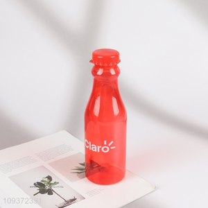 Hot selling plastic water bottle drinking bottle with lid