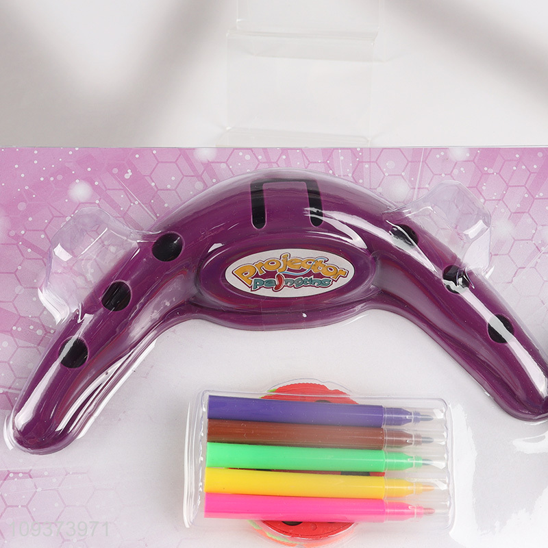 Hot salecreative children projector painting toys