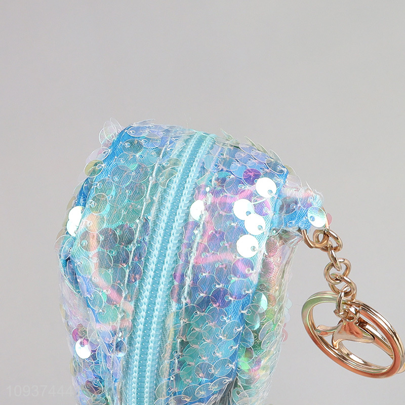 Good selling portable sequins coin purse wholesale
