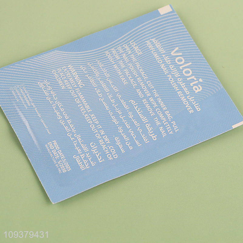 Latest products   nail remover wet wipe for sale