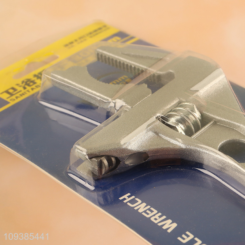 Factory supply bathroom wrench adjustable wrench for sale