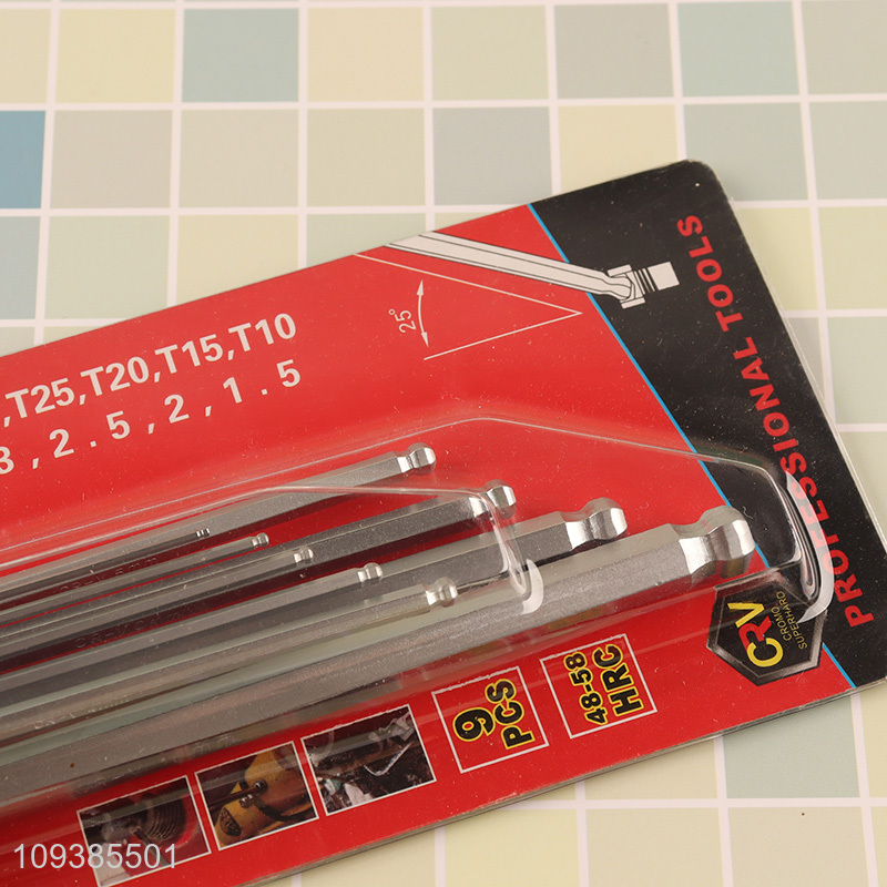 Best selling hex key wrenches set for hand tool