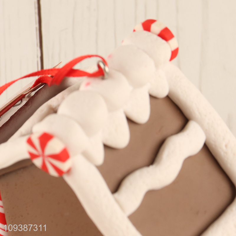 Hot selling gingerbread house Christmas decoration ornament