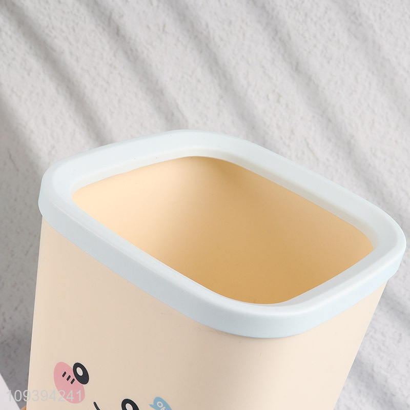 Hot sale mini plastic trash bin for office