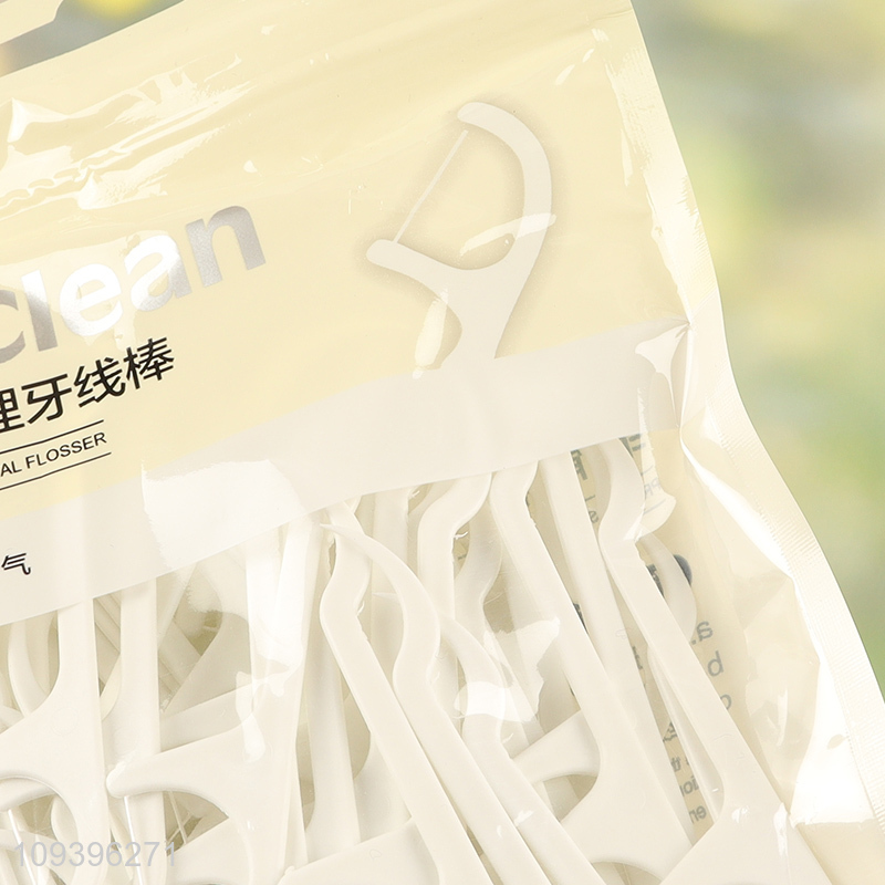 New arrival  100pcs disposable oral care dental floss