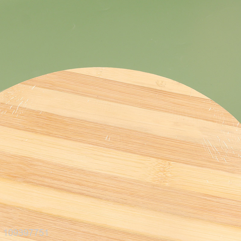 Hot sale round bamboo cutting board chopping blocks