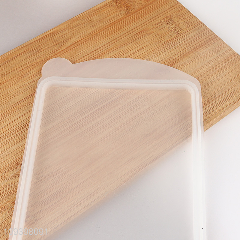 Low price silicone ice cube mold ice tray with lid