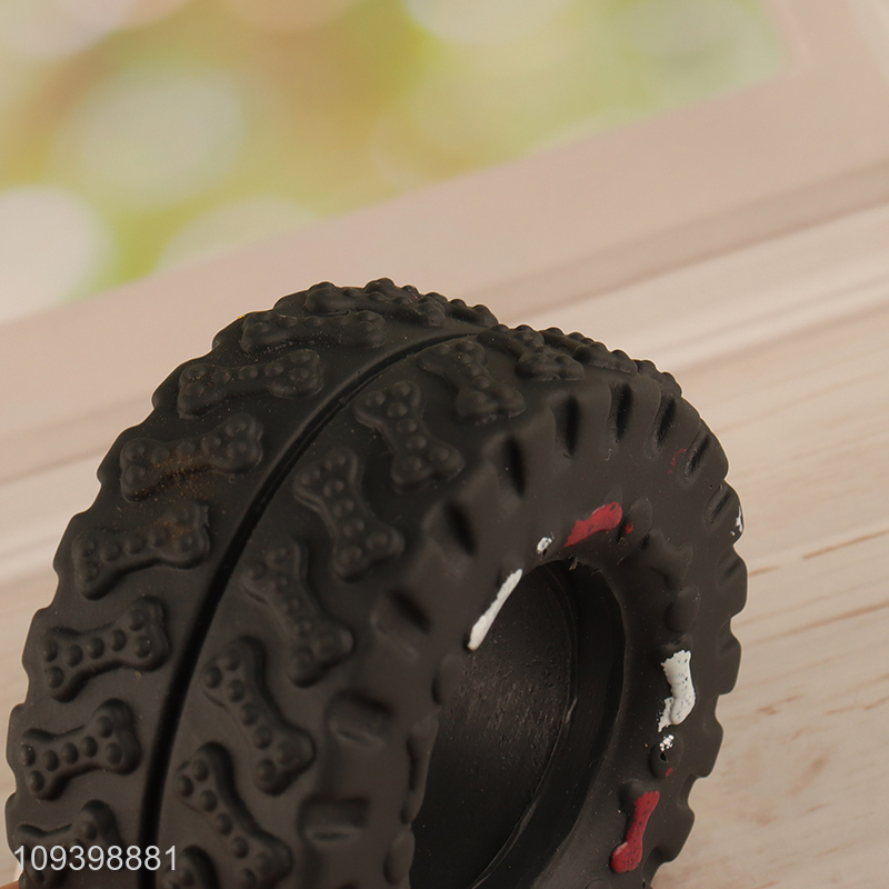 Top products pet tire toy for durable chewing