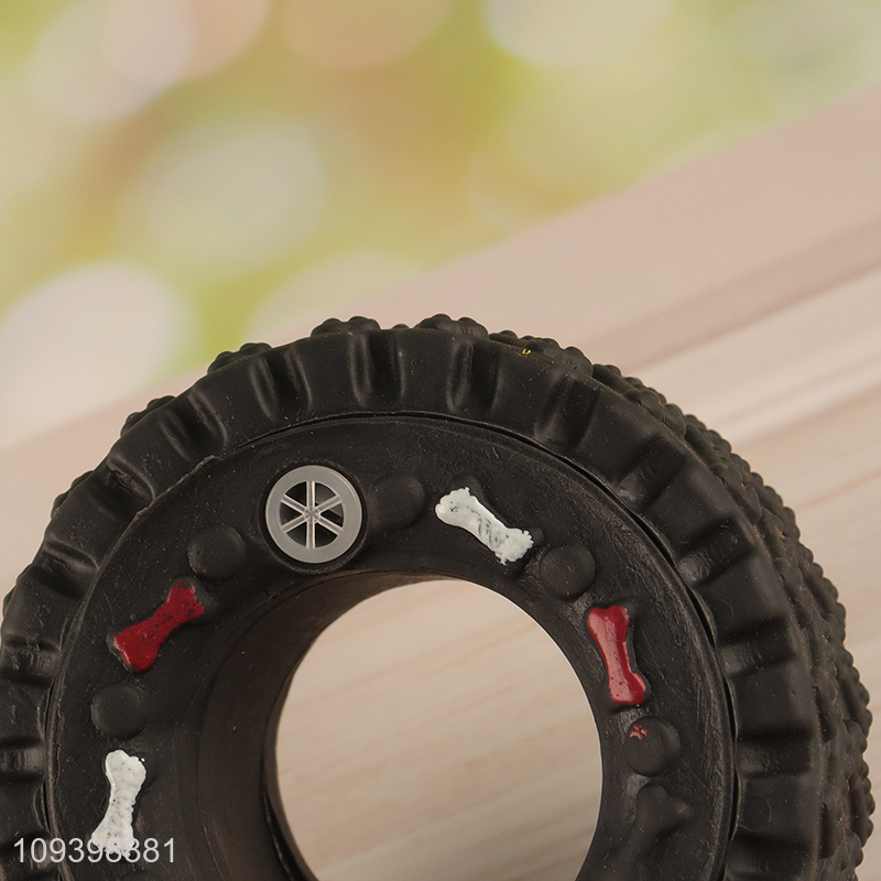 Top products pet tire toy for durable chewing
