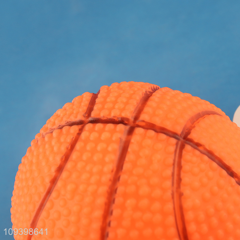 Latest products pet basketball toy for interactive toys
