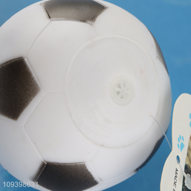 Low price pet football toy for outdoor training