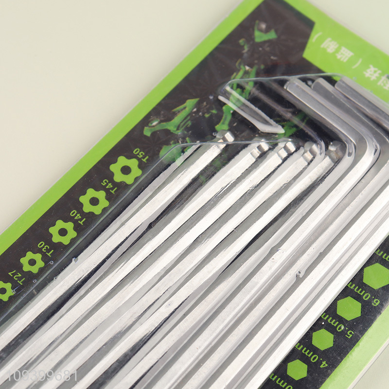 China wholesale hex key set for household repair