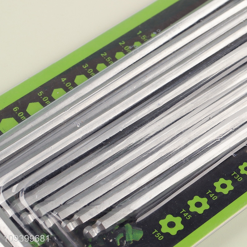 China wholesale hex key set for household repair