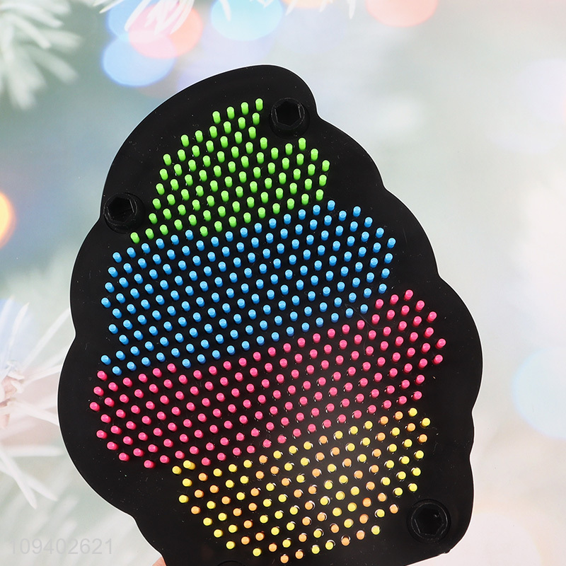 China products colorful gradient pin impression board