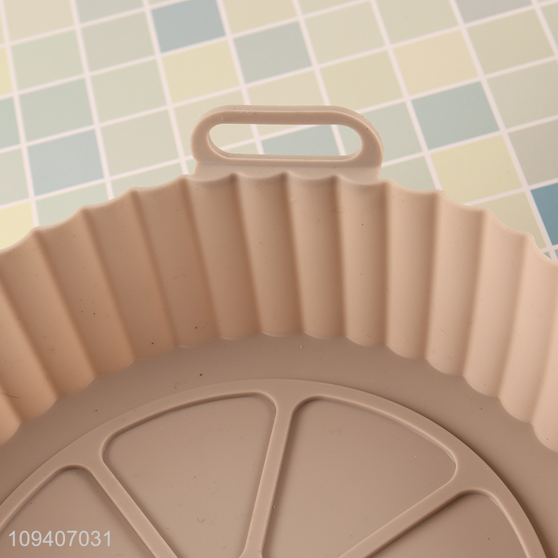 Popular products non-stick round air fryer baking pan