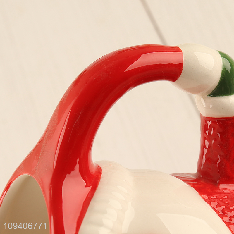 Hot selling Santa Claus ceramic water cup