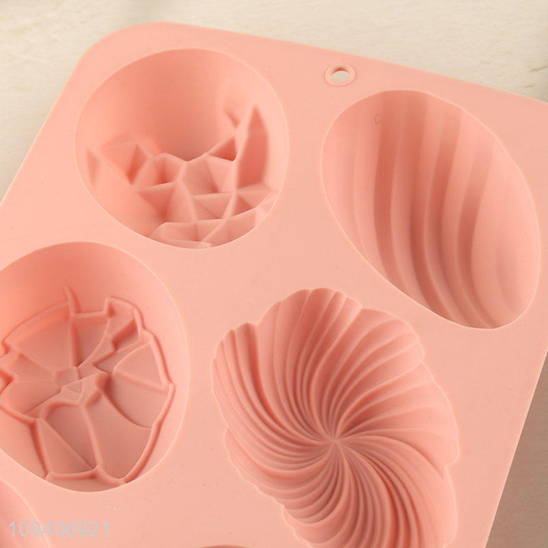 Top sale pink silicone cake mold baking tool