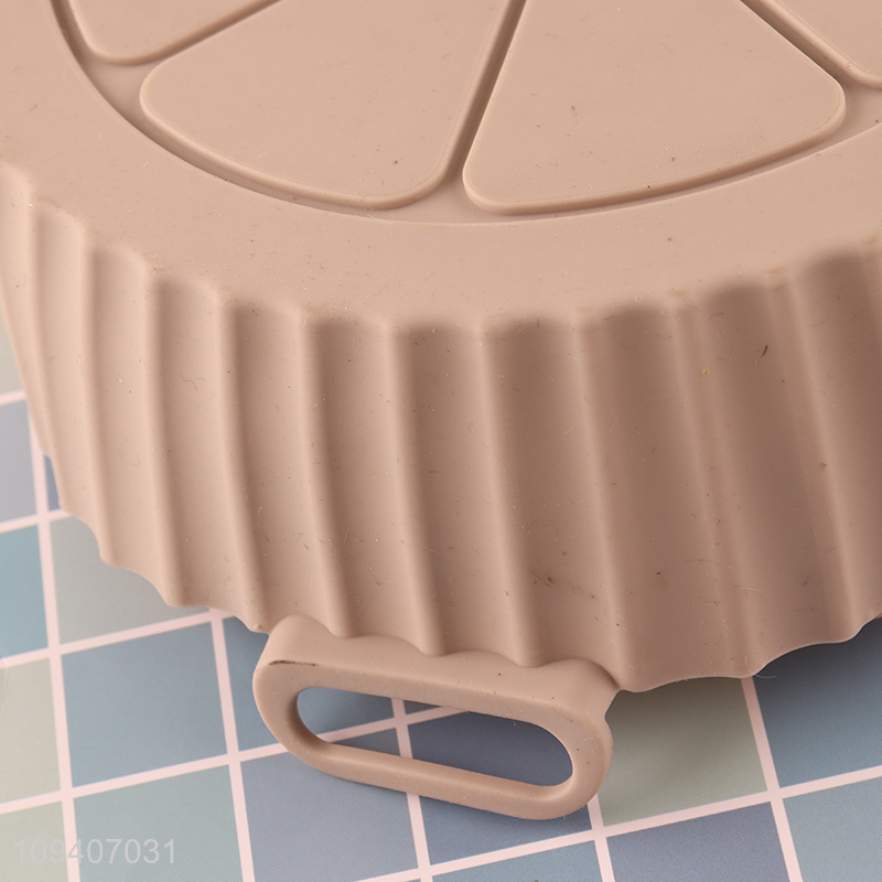 Popular products non-stick round air fryer baking pan