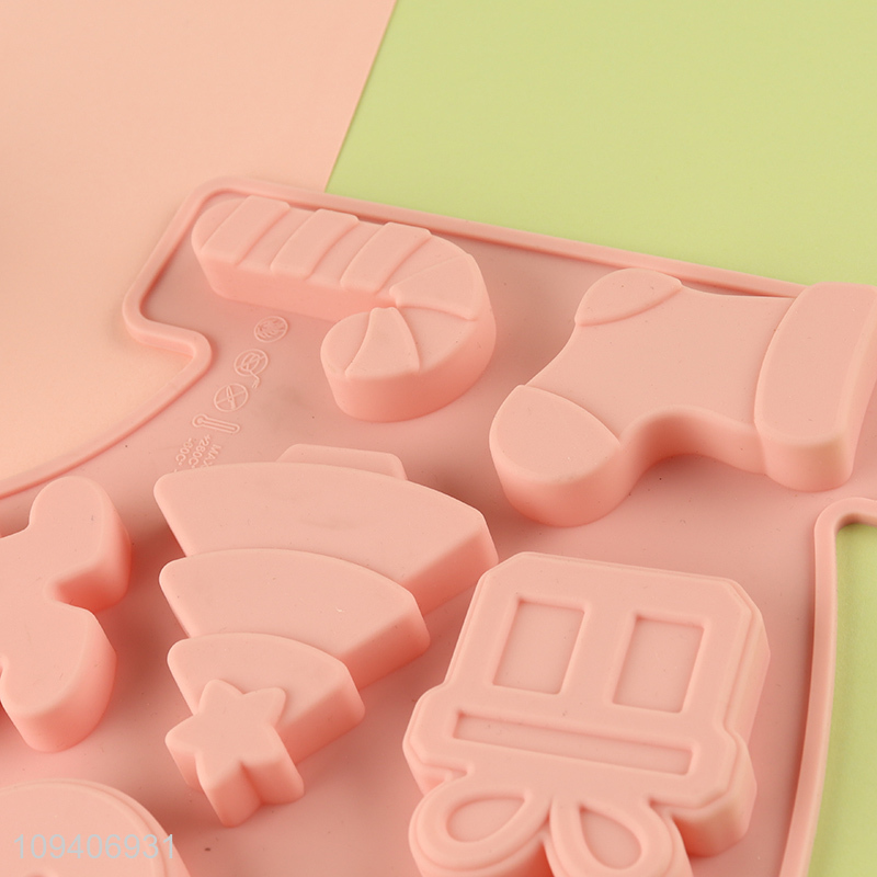 Good selling Christmas series silicone cake mold