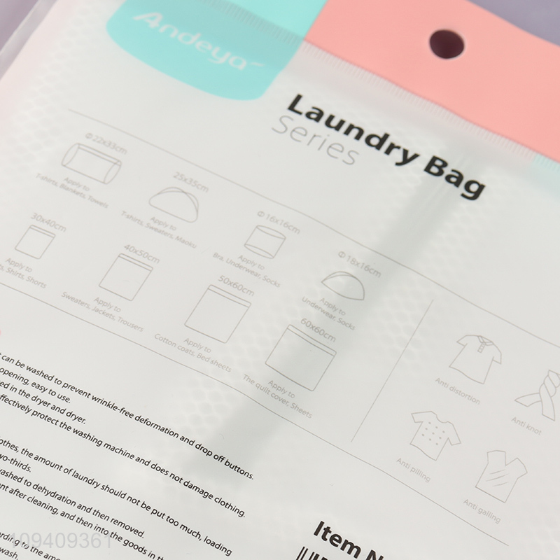 Hot sale coarse mesh cylinder laundry bag