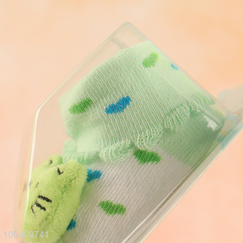 Hot products cute cartoon cotton baby socks