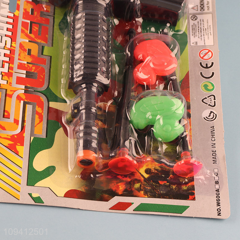China wholesale police set toys plastic gun toys
