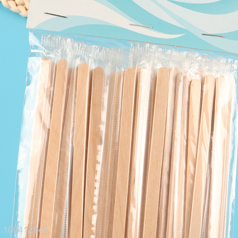 China wholesale disposable wooden coffee mixing stick