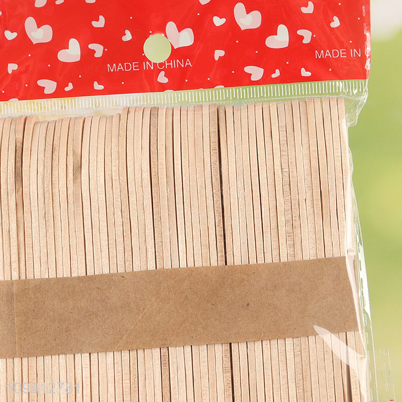 Low price wooden kitchen ice cream stick
