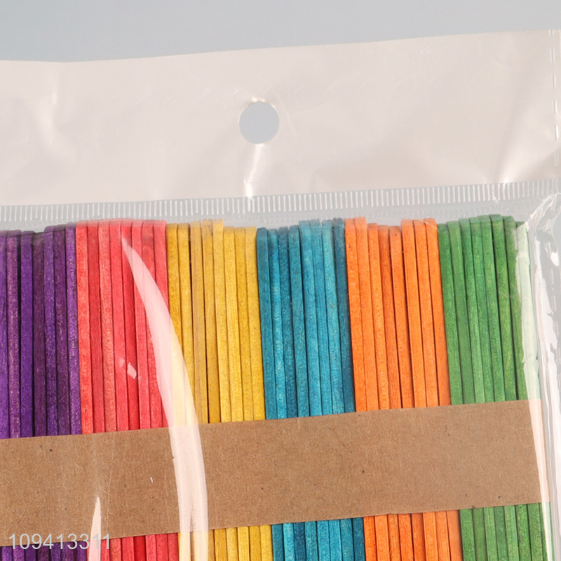 Factory price eco-friendly wooden ice cream sticks